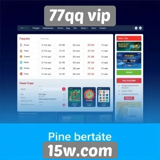 Análise da interface do site 77qq vip